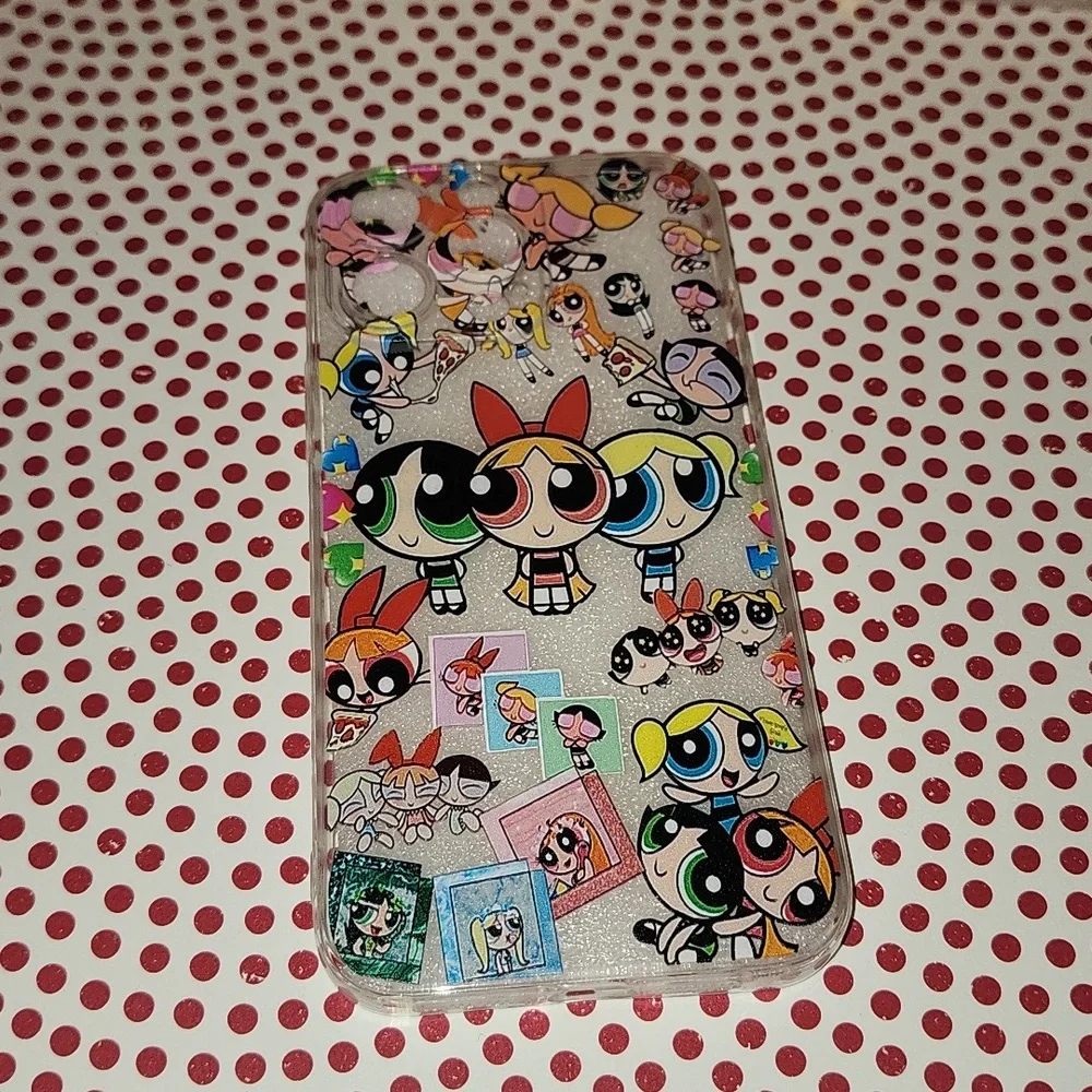 Brand new Apple IPhone 14 Pro Max powerpuff girls Silicone Phone case